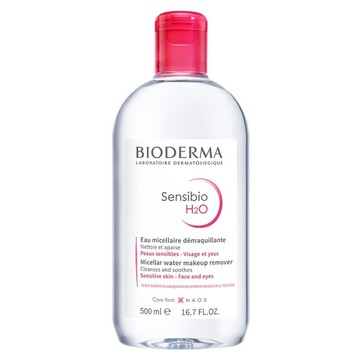 BIODERMA H2O高效潔膚液 粉瓶  500ml  1瓶
