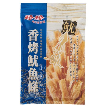 [家速配]珍珍香烤魷魚條85g