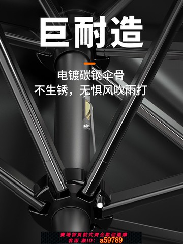 【全網低價 可打統編】戶外遮陽傘庭院傘靠墻半邊傘太陽傘陽臺露臺院子商鋪門口一樓小院