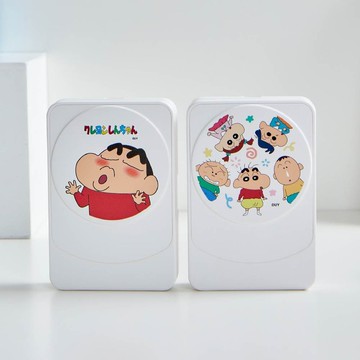 蠟筆小新親一個22.5W折疊式三合一Qi2磁吸支架無線充電器