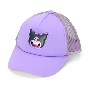 【震撼精品百貨】酷洛米_Kuromi~日本Sanrio三麗鷗 酷洛米兒童網眼透氣棒球帽-亮片*82028