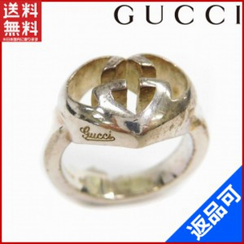 グッチ 指輪 Gucci 指輪 リング アクセサリー 7 5 8号 シルバー 人気 良品 中古 X7757 通販 Lineポイント最大6 0 Get Lineショッピング