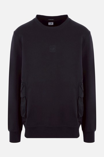 C. P. COMPANY METROPOLIS jersey sweatshirt with nylon pockets Man