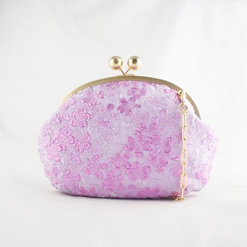 【經典系列】紫色情迷口金包