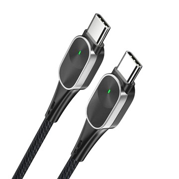 2m 嚴選 Type-c雙面盲插/手機/筆電/平板20W PD 3A快充編織線 2M銀色