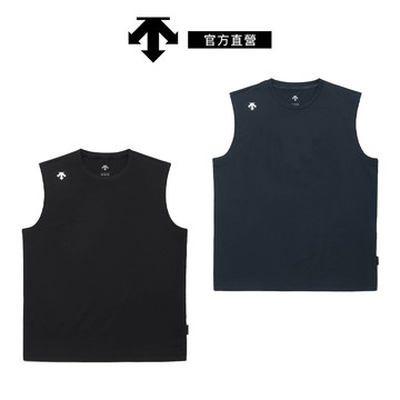 【DESCENTE 迪桑特】TOUGH 男士 吸濕快乾無袖運動背心-兩色可選 現貨