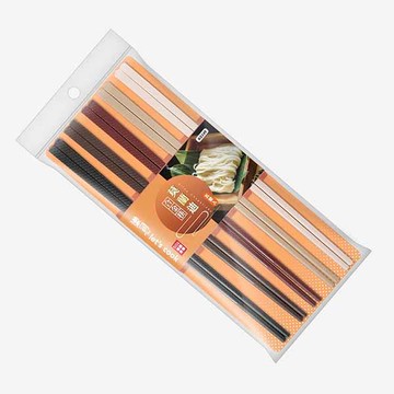 樂司莫蘭迪合金筷5雙