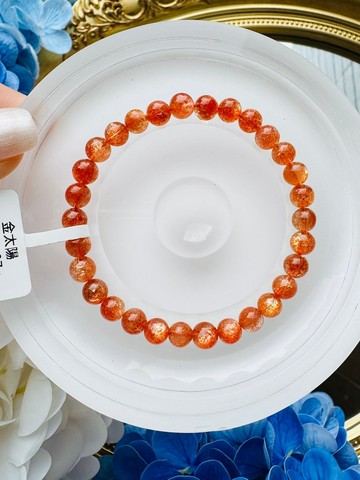 小精品濃高閃金太陽太陽石6mm9.37g化太歲事業正面積極自信