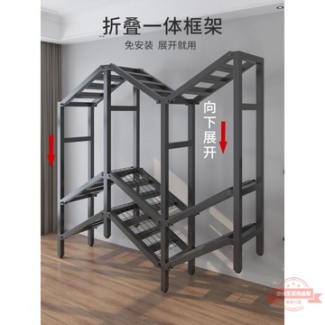 免安裝簡易布衣柜出租房家用臥室鋼管結實耐用折疊簡約現代掛衣櫥