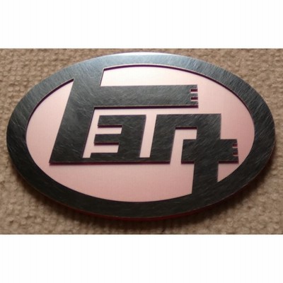 エンブレム　車　トヨタ　カー用品【150×105】【数量限定】ドレスアップ　アクセサリー　外装　グッズ　マーク　オリジナル　おしゃれ　TOYOTA豊田　レトロ金属