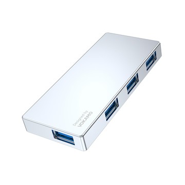 HUB｜USB 3.0 VOKAMO Type-C 鋅合金4埠擴展集線器(4*USB3.0)
