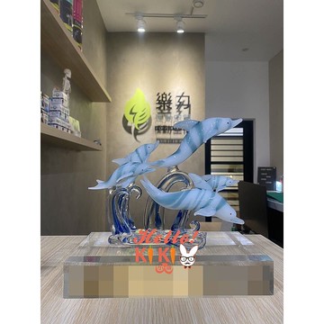 琉璃 前程似錦 開幕禮物 升遷送禮 退休禮物 新婚禮物 入厝禮物