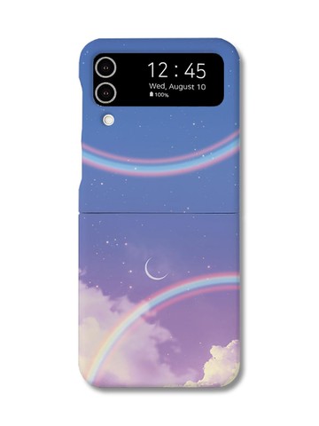 Over the Rainbow Z Flip3/4 Hard Case