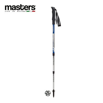 【露營趣】新店桃園 義大利 MASTERS MA01S1711 輕量銀 Summitlight Silver 鋁合金登山杖 鎢鋼杖尖 手杖 健行杖 登山 旅遊