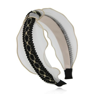 小香風蕾絲發箍女夏天夏季薄款頭箍發卡超仙氣發帶網紅年新款