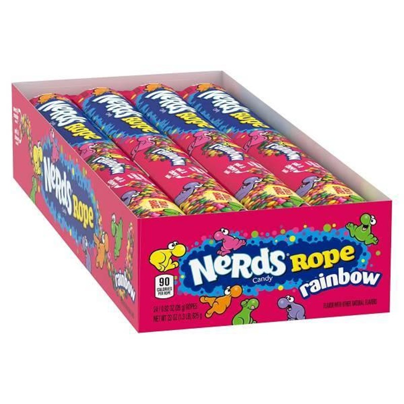 ロープグミ キャンディ 2カートン 48本 Nerds Rope - 菓子