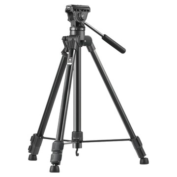 BENRO 百諾 鋁合金 T980 攝影錄影三腳架雲台套組  自重1.97KG  最高1691mm  1組