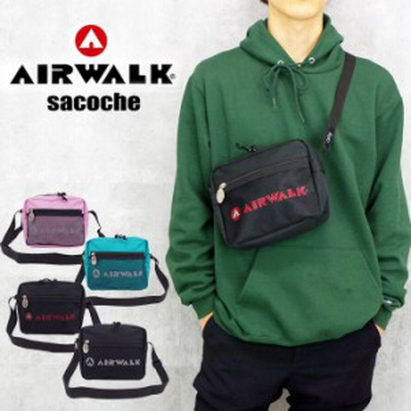 Airwalk エアウォーク ショルダーバッグ メンズ 斜めがけ メンズ レディース ミニショルダーバッグ 全4色 A 通販 Lineポイント最大1 0 Get Lineショッピング