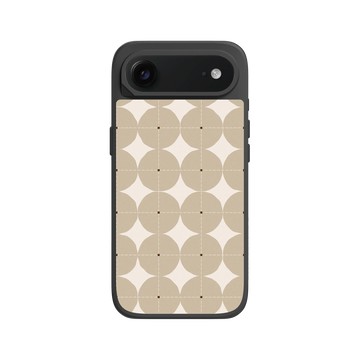 iPhone Air SolidX 黑 - Pattern Play - 奶茶幾何點