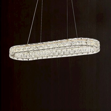 80W遙控水晶餐吊燈 JIKE-078-1