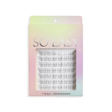 MEKO 好簡單免膠單株睫毛-仿真款 I-035