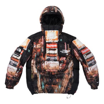 Supreme x The North Face 800-Fill Half Zip Hooded Pullover 'Multi-Color'