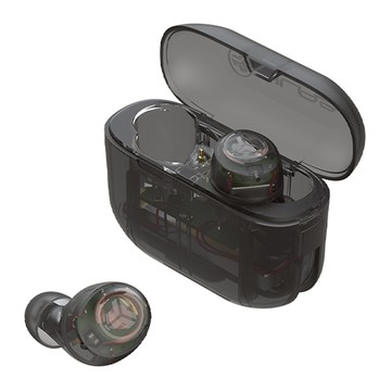 美國 JLAB GO Air POP CLEAR 真無線藍牙耳機  EBJBOPSPRTRBLK82  黑色