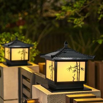 免運/公司貨 柱頭燈 太陽能庭院燈 燈具 太陽能柱頭 室外別墅花園入戶門頭 戶外大門柱 防水柱頭圍墻 可開發票 全館五折 工廠現貨直銷 新品特價 m10231