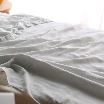 hiorie 日本桃雪 3倍COOL涼感 雙層紗 輕柔透氣 半毛毯 霧冰灰 140 x 100cm