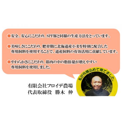 ふるさと納税 北海道 豊浦町 豚肉 しゃぶしゃぶ とようらポーク 1kg ロース 豚しゃぶ 北海道 豊浦産 SPF豚