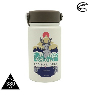 ADISI 不鏽鋼保溫瓶 AS21048 (380ml) / 城市綠洲 (陶瓷塗層 保溫水壺 不鏽鋼水壺)