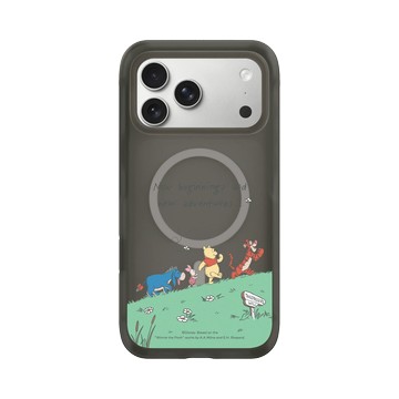 iPhone 17 Pro Max AirX 本質黑 - 迪士尼-小熊維尼 Disney Winnie The Pooh - 與朋友一起冒險