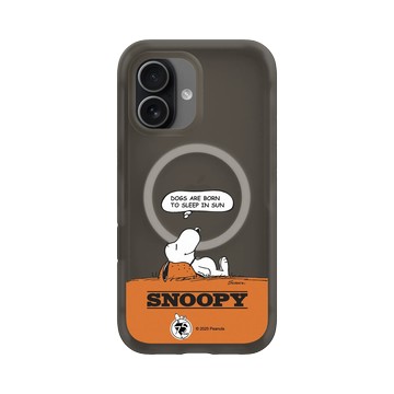 iPhone 17 AirX 本質黑 - 史努比 Snoopy 75th Anniversary - 75週年-休息一下