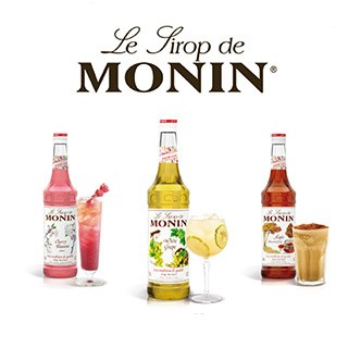 BOGARI Monin糖漿-咖啡推薦使用口味(焦糖+榛果+香草+愛爾蘭)700ml4入組