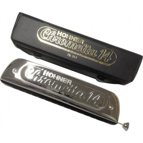 HOHNER クロメッタ14 クロマチックハーモニカ 14穴 C調 スライド式 ハーモニカ 257 56 Chrometta 14 楽器 Chromatic Harmonica　　北海道 沖縄 離島不可