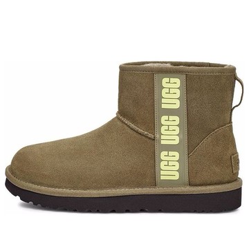 (WMNS) UGG Mini Side Logo 'Olive Green'