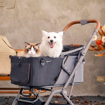 Capucci pet 卡普奇 美國 旅⾏者 XL Primo加大版寵物⾞ 經典款