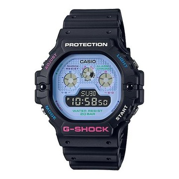 【CASIO 卡西歐】G-SHOCK 三眼設計 EL冷光照明 防水200米 耐衝擊構造(DW-5900DN-1)
