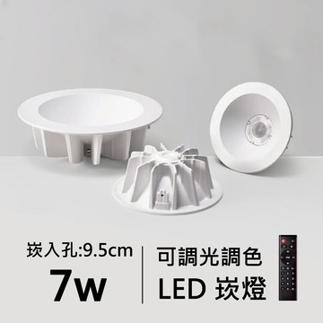 【崁入孔9.5公分】智能防眩崁燈｜F84-08-4632