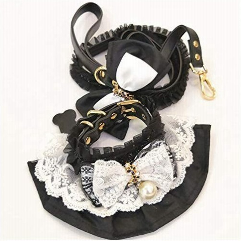 首輪 リボン 犬 猫 ペット おしゃれ リードセット かわいいお姫様 蝶 び ロリータネクタイ 萌え系 襟 レース 通販 Lineポイント最大0 5 Get Lineショッピング