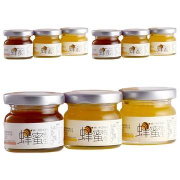 Mr.HONEY 蜂蜜先生 蜂蜜小禮盒 Set 3入組 嚴選台灣產蜂蜜 甜蜜花果香氣 隨機組合  150g  1組