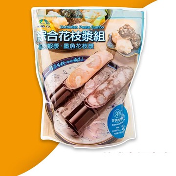 冷凍綜合花枝漿(180gx6入)