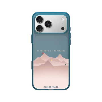 iPhone 17 Pro Max Clear (相機按鈕) 夜幕藍 - Le Tour de France - Climb Hunters