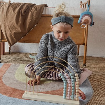 OYOY MINI 彩虹算盤 原木色