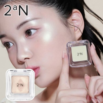 [快速出貨]【2aN】單色高光粉 細閃珠光水光眼影面部打亮清透感高光