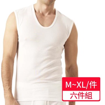 【豪門】輕爽紗羅紋無袖衫 6件組