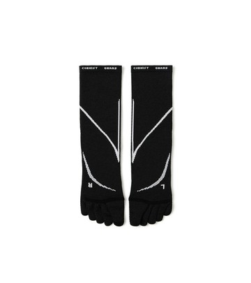 Nozzle Quiz® 飛黑 - Anti-slip Fivefingers Socks