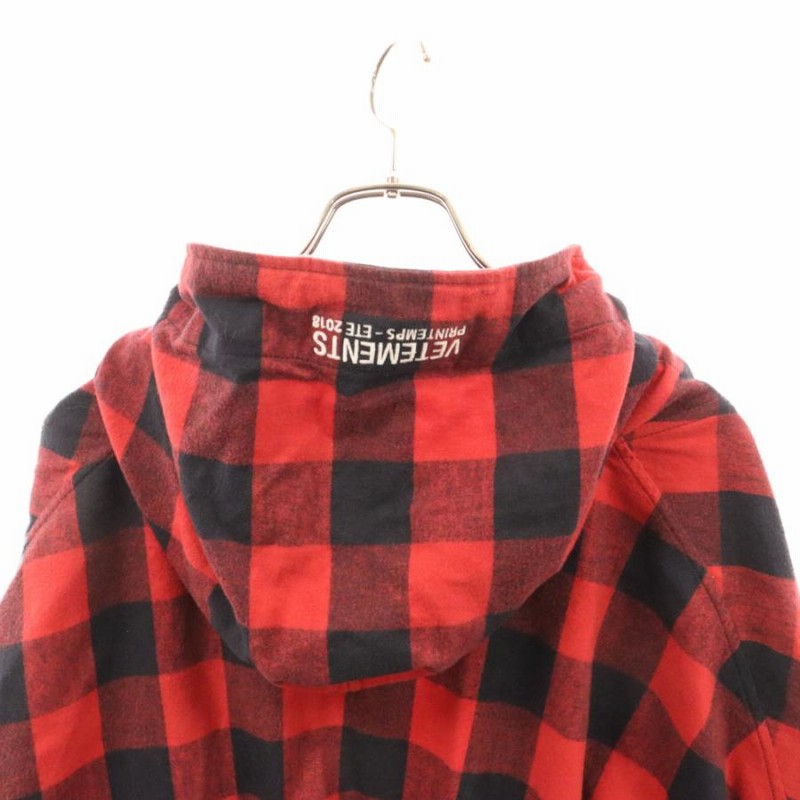 VETEMENTS ヴェトモン 18SS ライトフランネルバッファロー VETEMENTS ヴェトモン 18SS ライトフランネルバッファロー