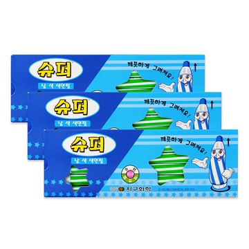 地球化學 自動彩色鉛筆 淺綠色 12入  3盒