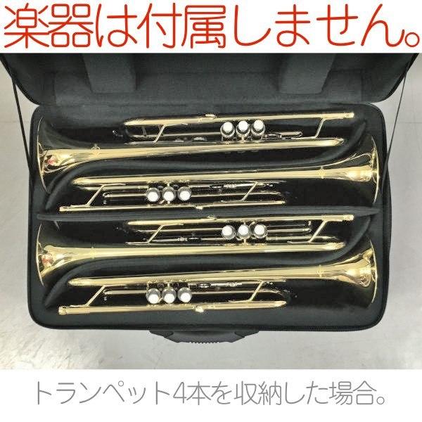 bags(バッグス) EF4TR RED トランペット ケース 3本用 4本用 レッド 赤色 ハードケース フリューゲル トリプル Trumpet case　北海道 沖縄 離島 代引き 同梱不可